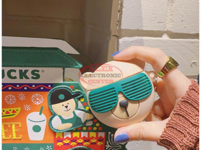 Bearista Airpod Case 1/2 / Green Airpods