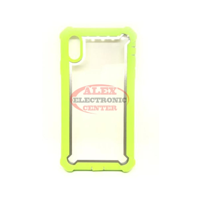 Iphone Tpu+Bumper Shockproof Case Xs Max / Neon Green