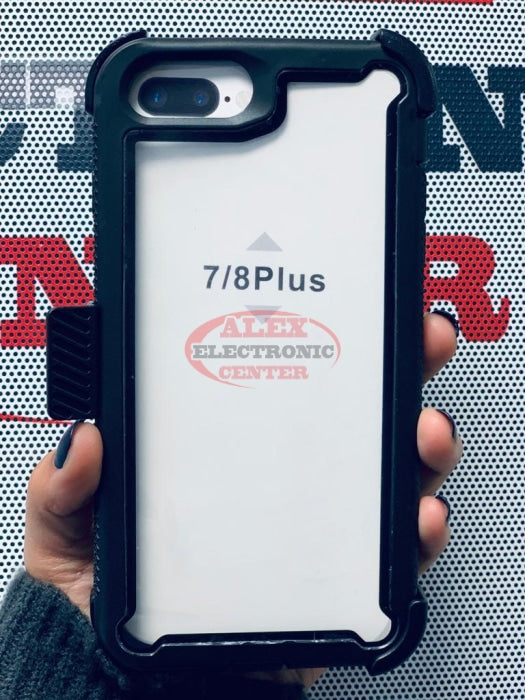 Tpu Clip Case Iphone 7/8 Plus / Black