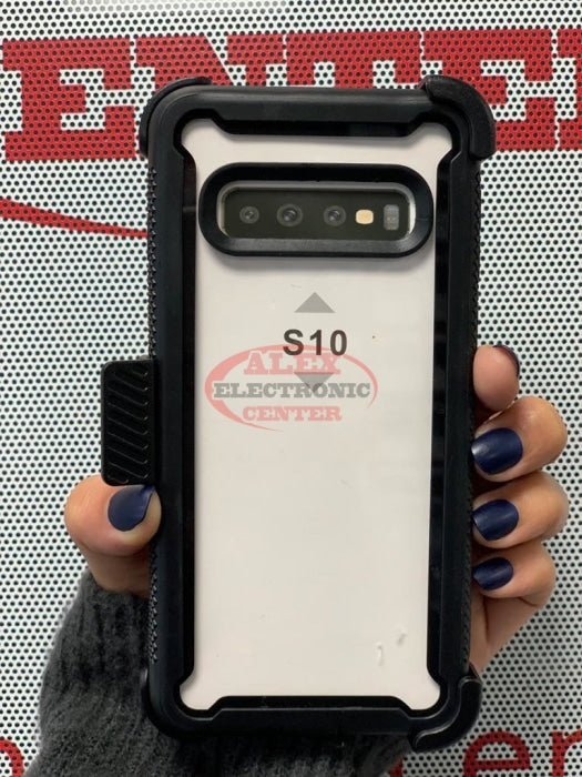 Tpu Clip Case Samsung S10 / Black