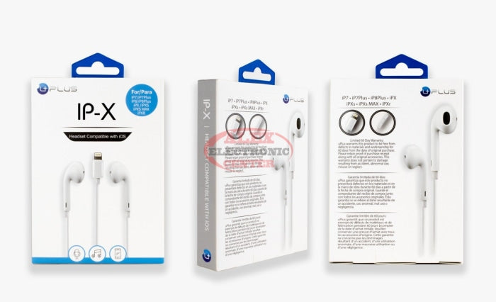 Uplus+ Lightning Headset Ios Cables