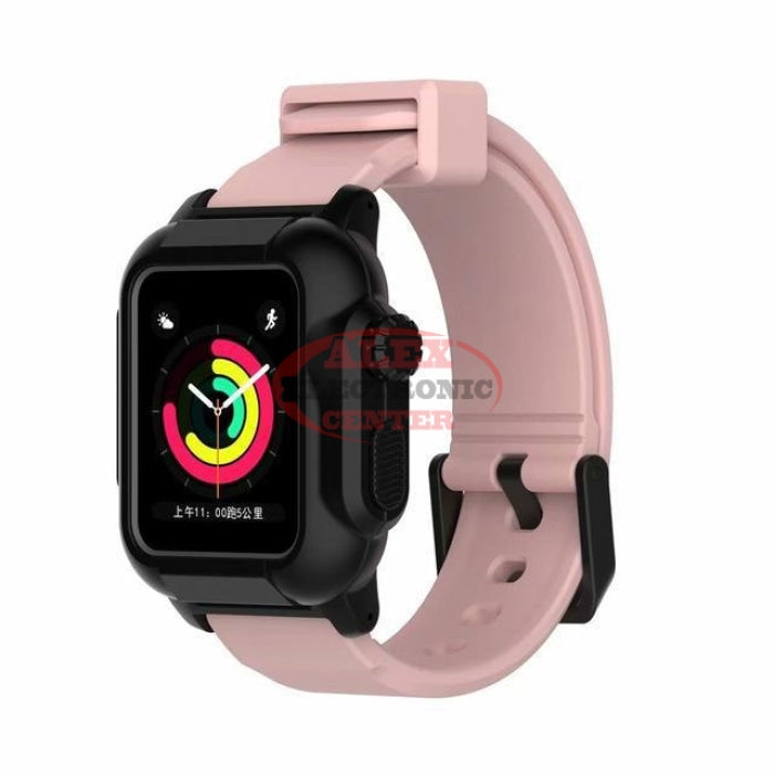 Waterproof Iwatch Band 40Mm / Pink Black
