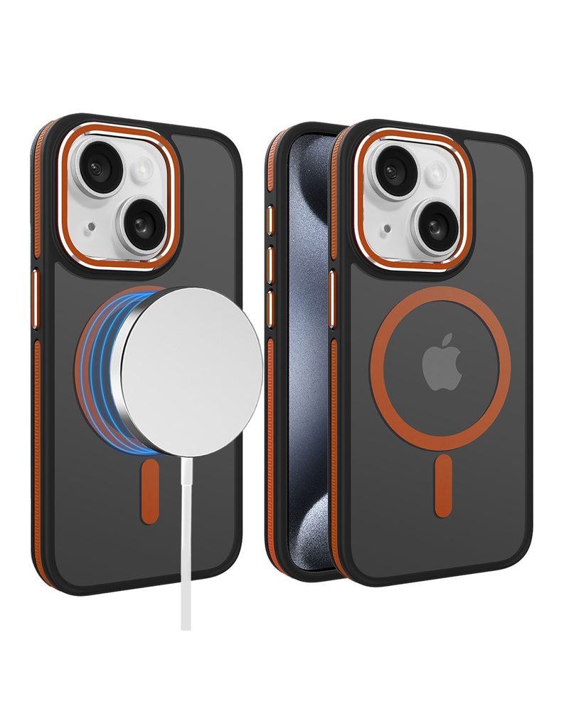 Non - Slip Translucent Matte Wireless Charging Case