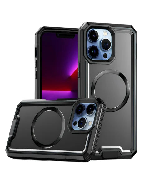 Non - Slip Translucent Matte Wireless Charging Case