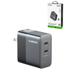 Esoulk PD Dual USB-C Wall Charger (45W) (BLACK)