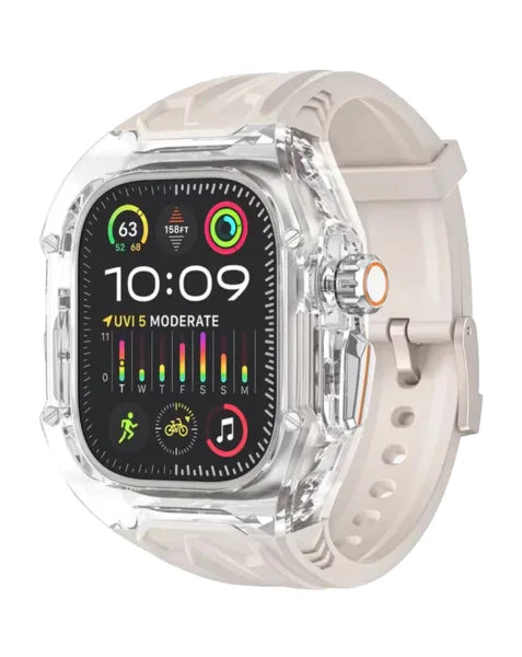 Transparent Heavy Duty Case w/ Band for iWatch (49mm)