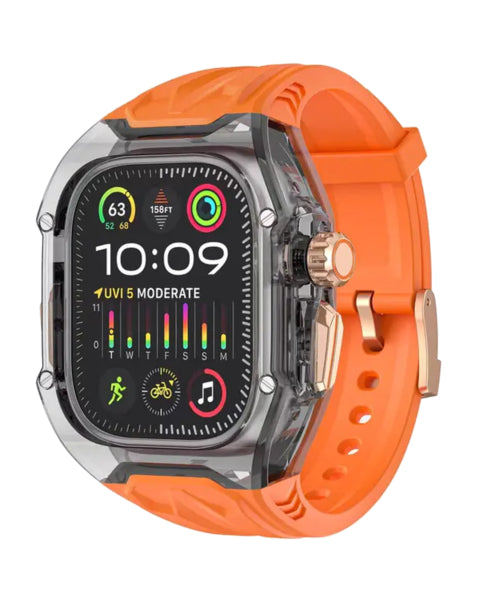 Transparent Heavy Duty Case w/ Band for iWatch (49mm)