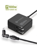PowerPeak Universal Laptop Charger w/ 16 Connectors (100W)