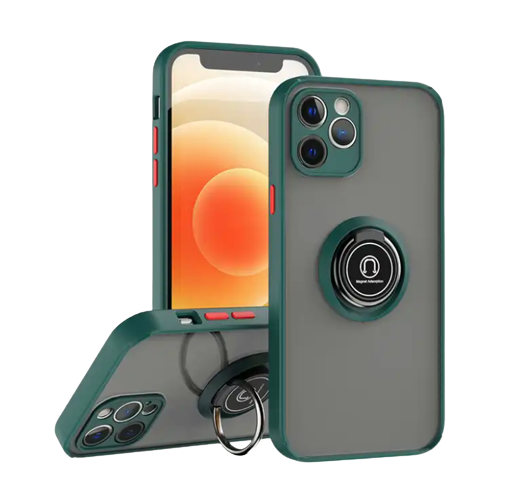 Clear Bumpercase With Pop Socket