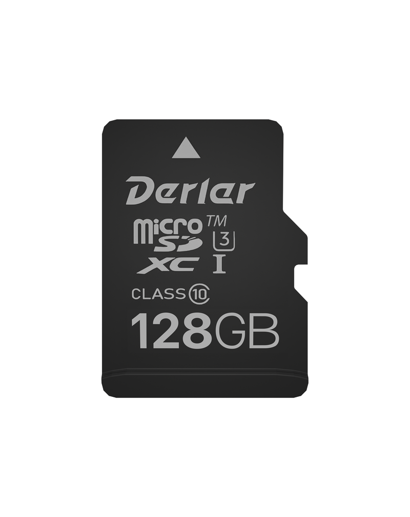 Derlar DL-230 microSD Card w/ Adapter - 128GB
