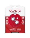 QUARTZ HD Tempered Glass with Metal Ring