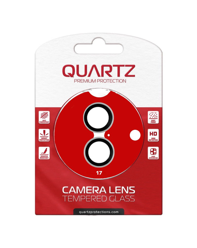 QUARTZ HD Tempered Glass with Metal Ring