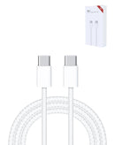 100W USB C-C Fast Charging Cable for iPhone 16 / 15 and iPads Series (9 ft)