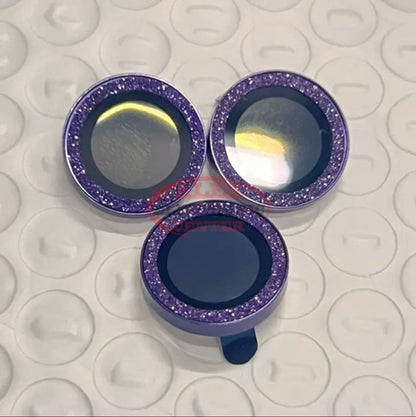 Diamond Protector Camara Lens Iphone 14 Pro / Max Purple Tempered Glass