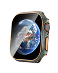 Iwatch 46Mm (2024) Shinny Hard Pc Bumper Case Clear Rose Gold