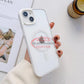 Magnet Clear Case With Color Iphone 15 Pro Max / Wine
