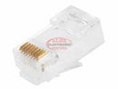 8P8C Rj45 Plug With Inserts For Solid Cat6 Ethernet Cable Computers