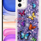 Butterfly Dancing & Purple Quicksand Case Iphone 11