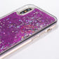 Clear Case Liquid Glitter With Star Samsung S9 Plus / Purple
