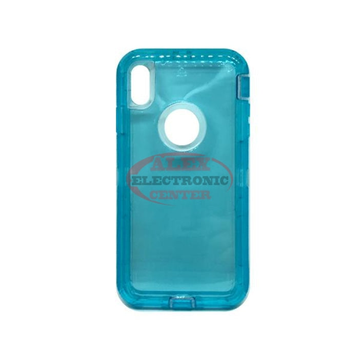 Defender Clear Case Iphone Xs Max / Blue