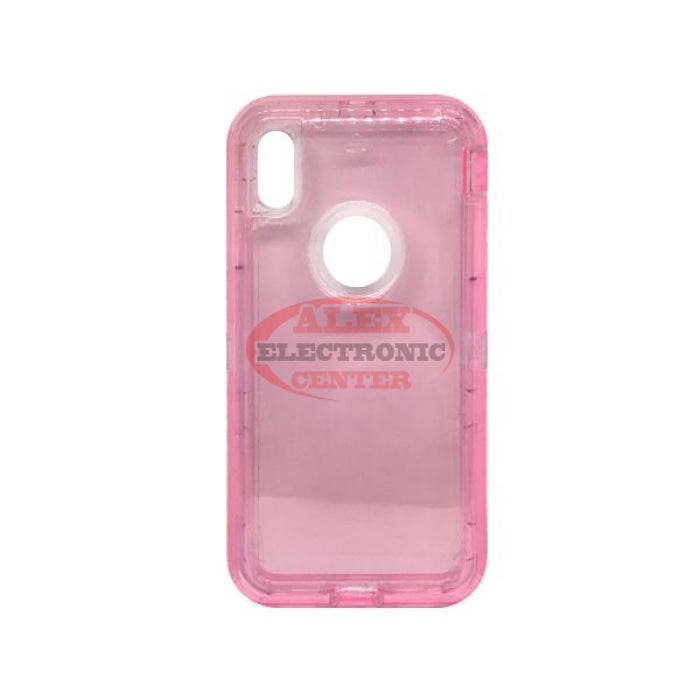 Defender Clear Case Iphone Xs Max / Pink