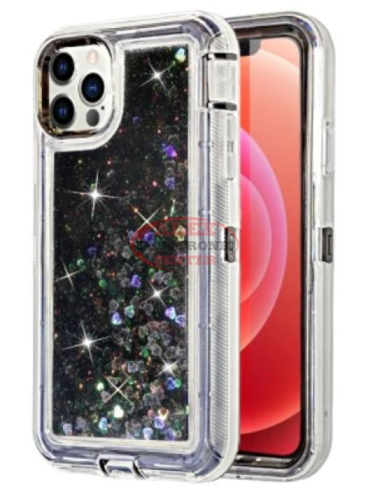 Defender Clear Case With Glitter