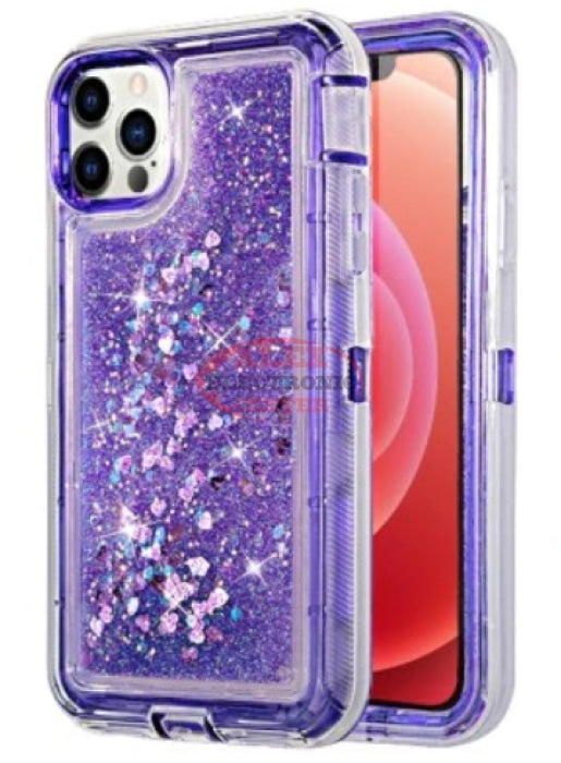 Defender Clear Case With Glitter