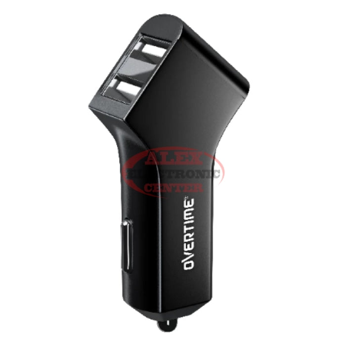 Dual Usb 2.4Amp Vehicle Charger 12W Overtime Accessories