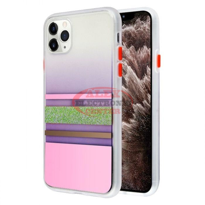Glitter Fusion Protector Cover Iphone 12 (6.1) / Pink Case