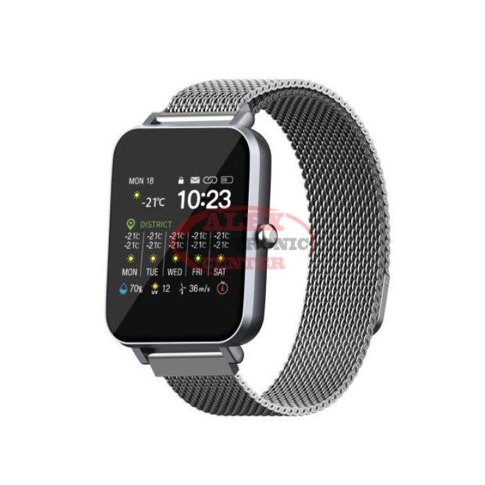 H1103 Bluetooth Compatible Multi-Monitoring Smartwatch - Gray