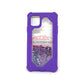 Hardcase With Glitter Iphone 11 / Purple Accessories