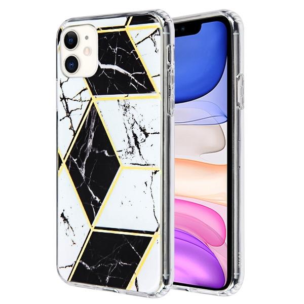 Marbling Fusion Protector Cover Iphone 11 / White Case