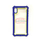 Iphone Tpu+Bumper Shockproof Case Xs Max / Blue & Neon Green