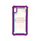 Iphone Tpu+Bumper Shockproof Case Xs Max / Blue & Purple