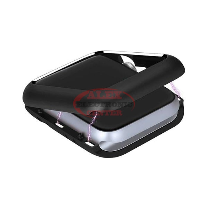 Iwatch Aluminum Alloy Magnetic Protector Cover Black / 40Mm Case