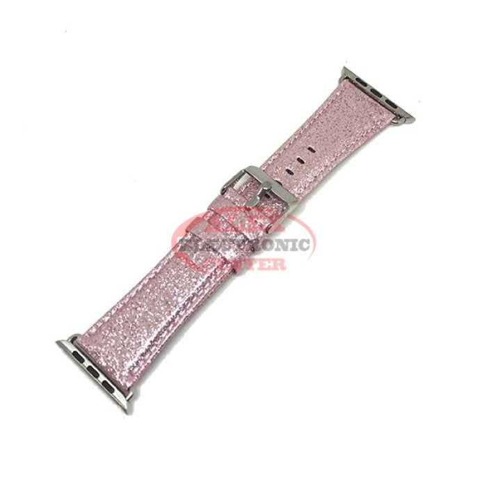 Iwatch Leather With Glitter Bands Accessories
