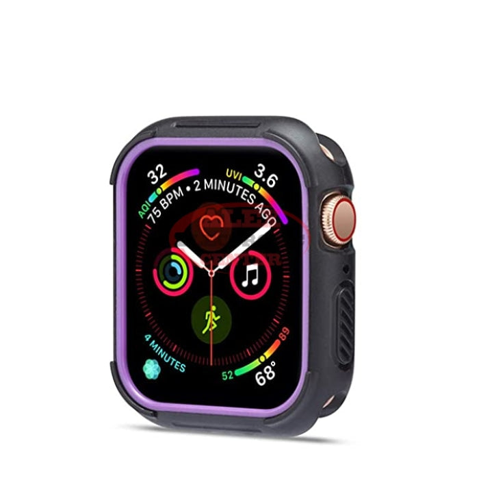 Iwatch Multi Color Case Black/purple / 38