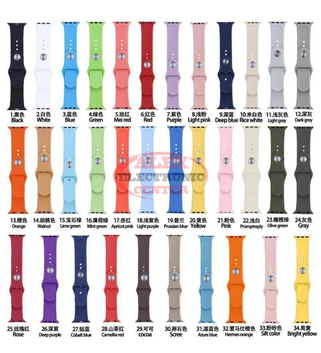 Iwatch Silicone Wristbands Accessories