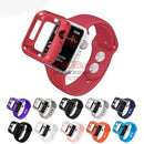 Iwatch Silicone Case Burgandie / 38