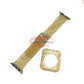 Iwatch Silicone With Glitter Bands 38/40 / Gold Accessories