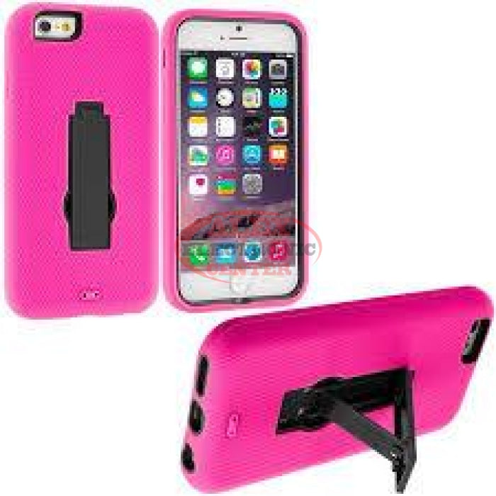 Kickstand Case Iphone 7/8 Plus / Pink/black