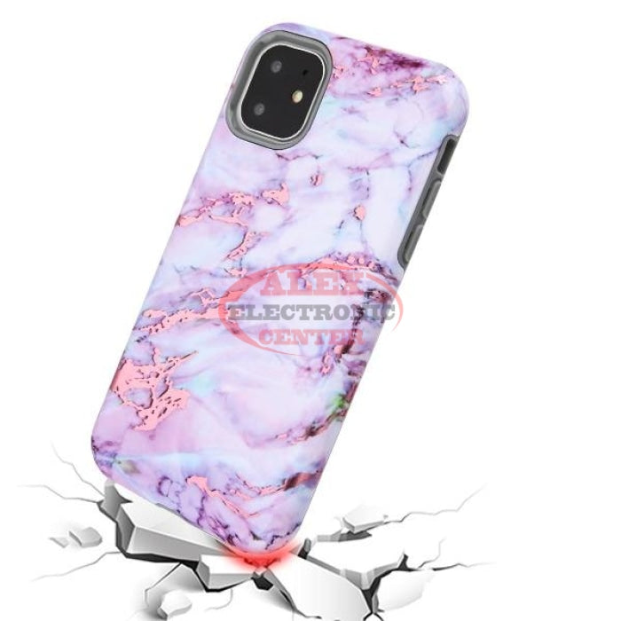 Marble Hybrid Cover Case