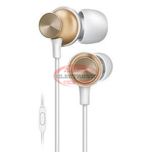 Overtime Metal Earbuds Gold Audio Devices