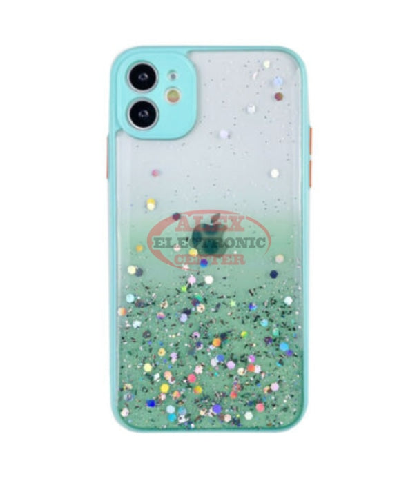 Pastel Glitter Case Iphone 11 / Green