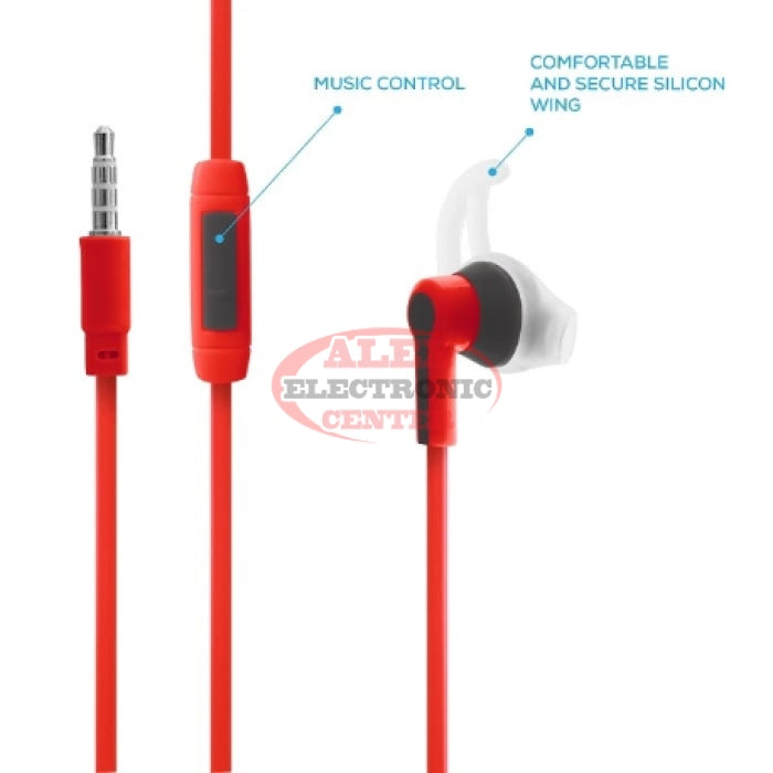 Revel Sport Earbuds 3.5Mm Overtime Audio Devices