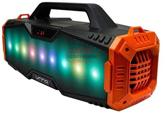 Samba Party Bluetooth Speaker 20 Watts With Led Lights Portable Indoor/outdoor Usb Micro Sd Card