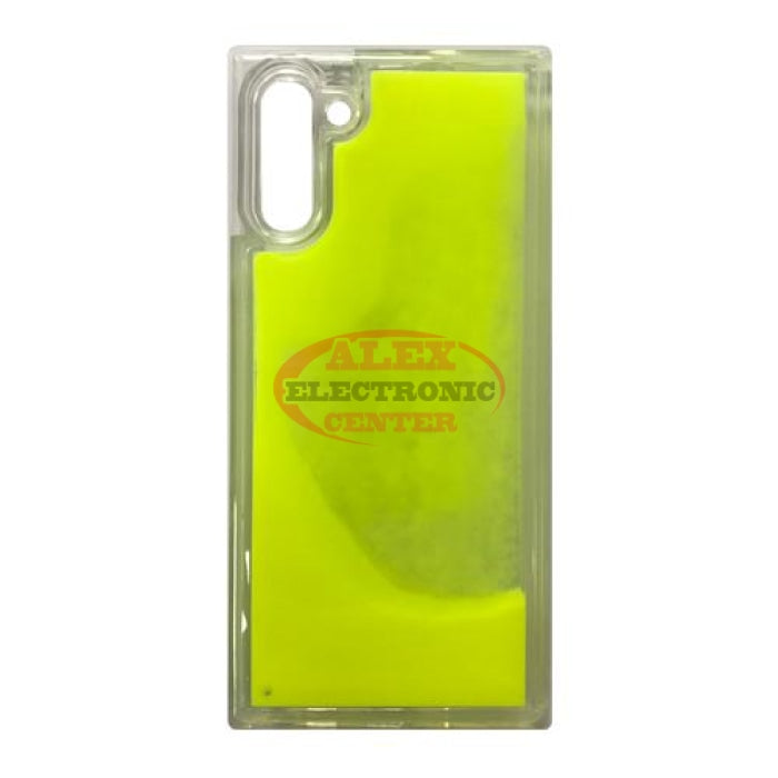 Note 10 Glow In The Dark Case Yellow