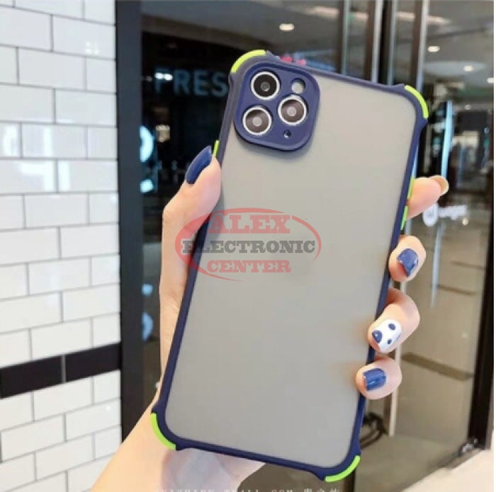 Shockproof + Full Camera Protection Bumper Iphone 11 / Navy Blue Case
