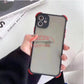 Shockproof + Full Camera Protection Bumper Iphone 11 / Black Case
