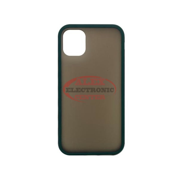 Samsung Smoke Bumpercase A11 / Dark Green/orange Case